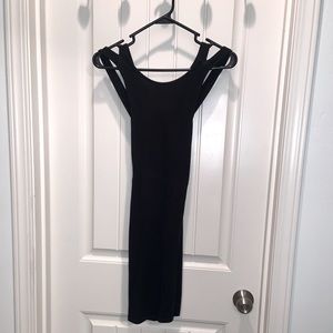 ASOS cross back bodycon mini dress, size 4